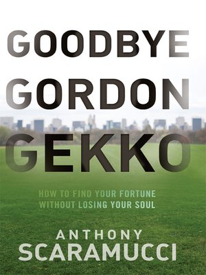 cover image of Goodbye Gordon Gekko
